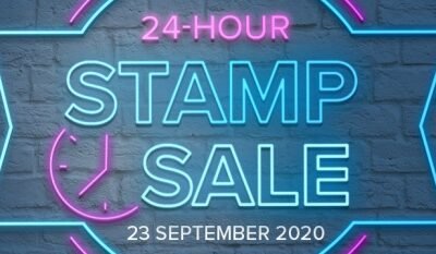 THE BIGGEST STAMP SALE OF THE YEAR IS ALMOST HERE!
