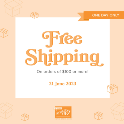 Free shipping today only!